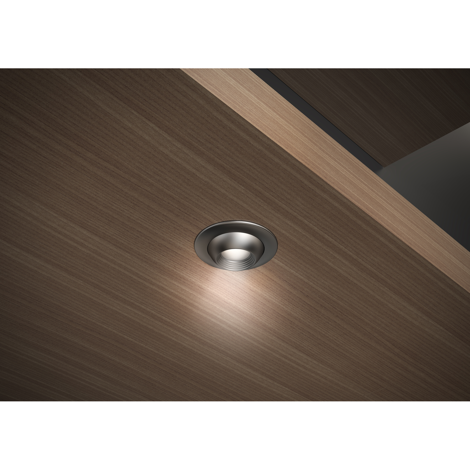 Led focus simple rond 24V 1W noir 